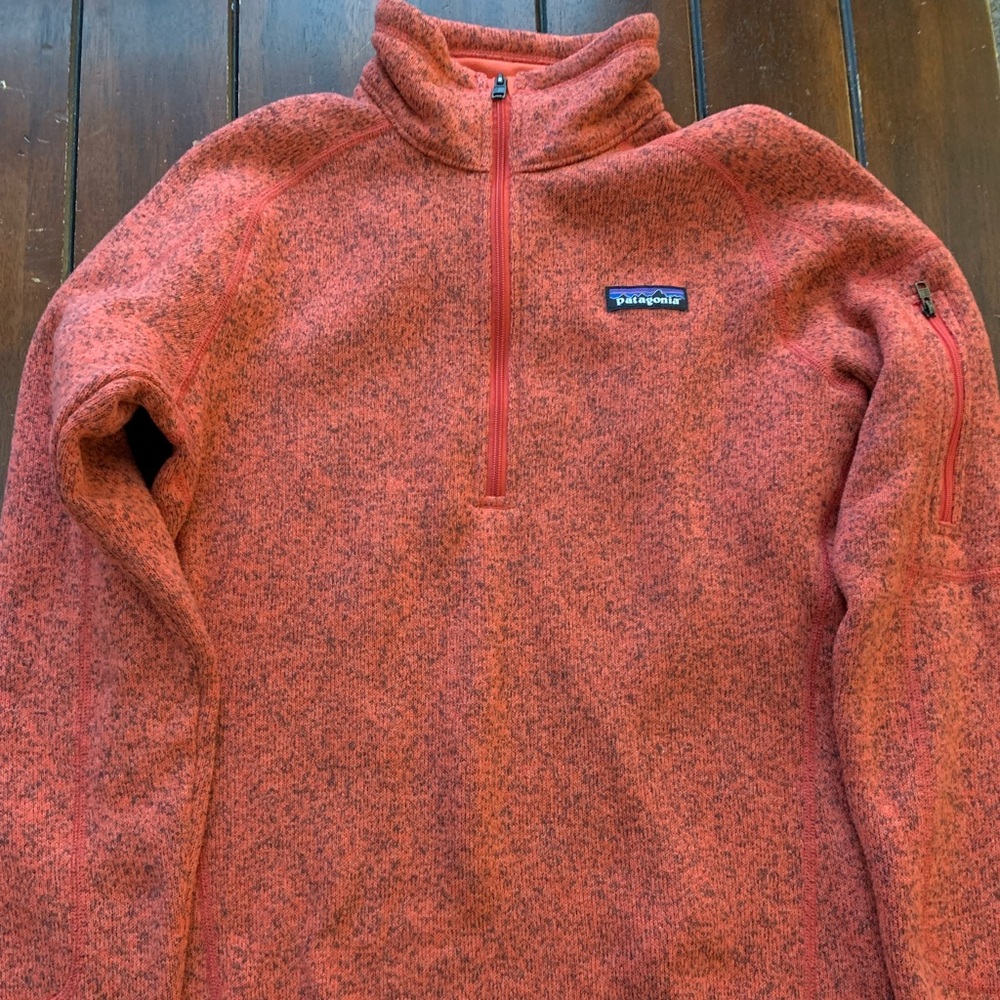Patagonia women’s Better Sweater 1/4 zip fleece